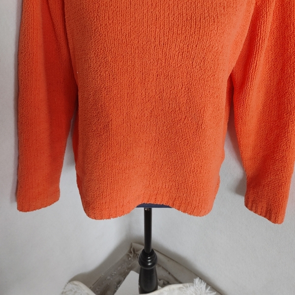 Oarsman 913 Orange Chunk Crewneck Sweater - Picture 5 of 7